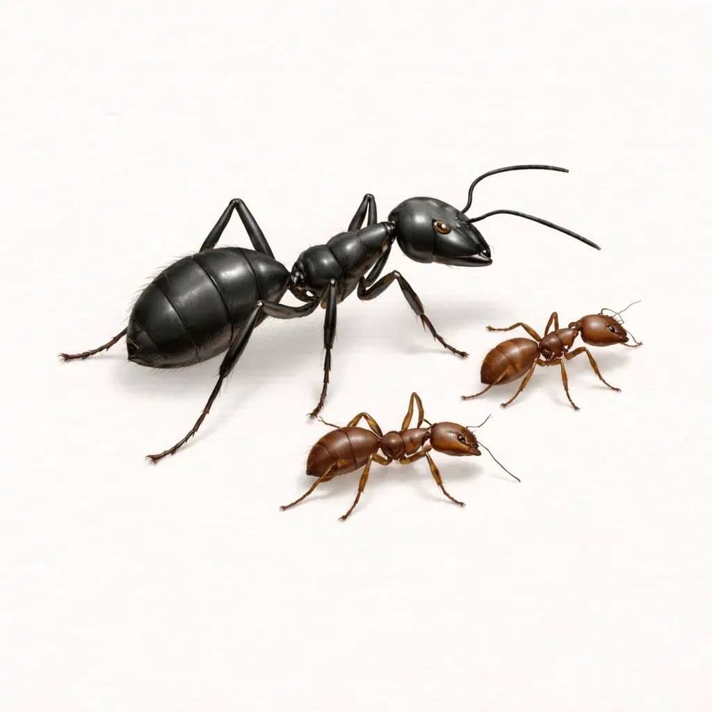 Illustration of ants