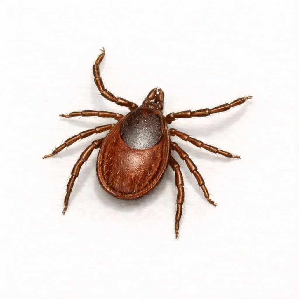 Illustration of ticks